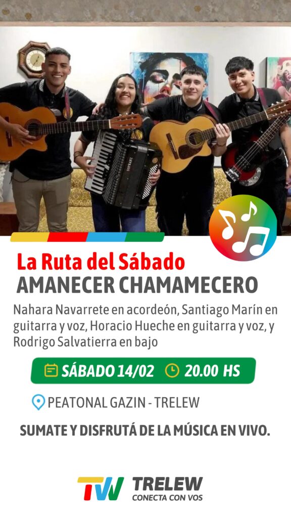 La Ruta del Sábado: Las Leivas y Amanecer Chamamecero en la peatonal Gazín