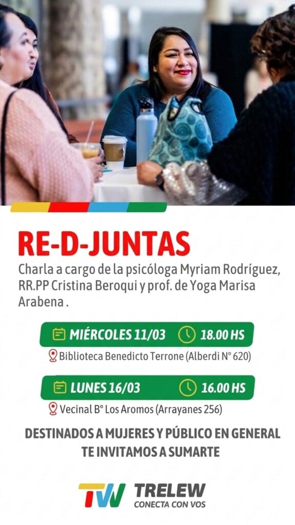 Charla “Re-D-Juntas” en el marco del Día Internacional de la Mujer
