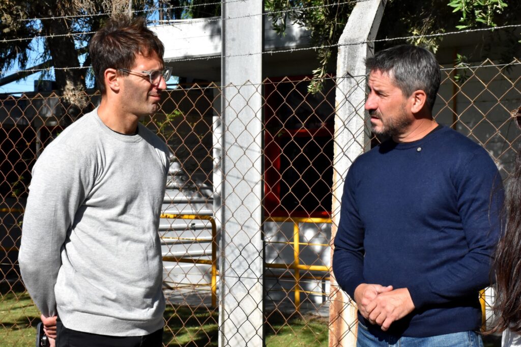 Municipio, Provincia y el Consorcio trabajan en conjunto por mejoras en el Parque Industrial de Trelew