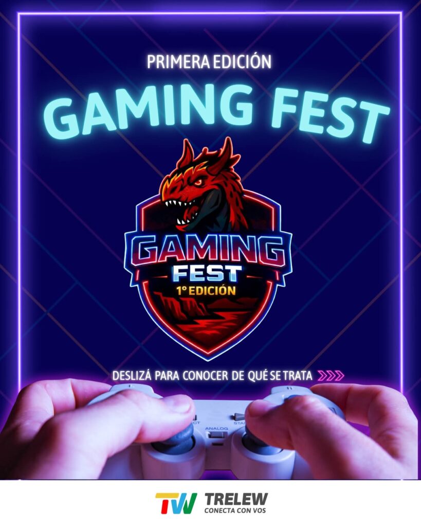 Trelew lanza el Gaming Fest y los intercolegiales de eSports