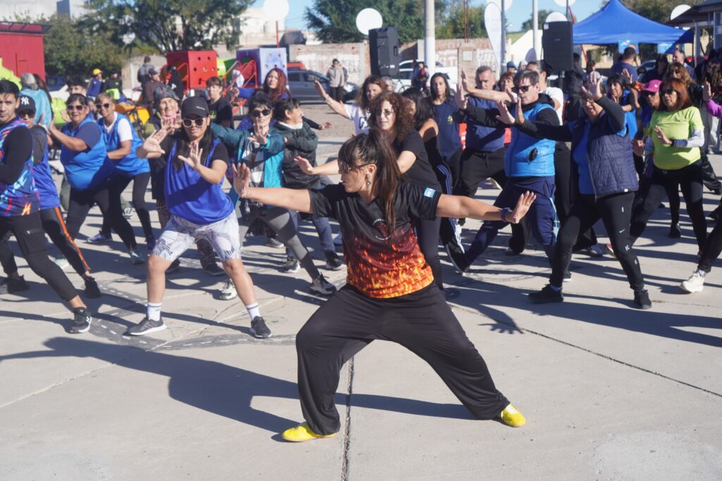 Gran concurrencia en jornada por el Día de la Salud y la Actividad Física
