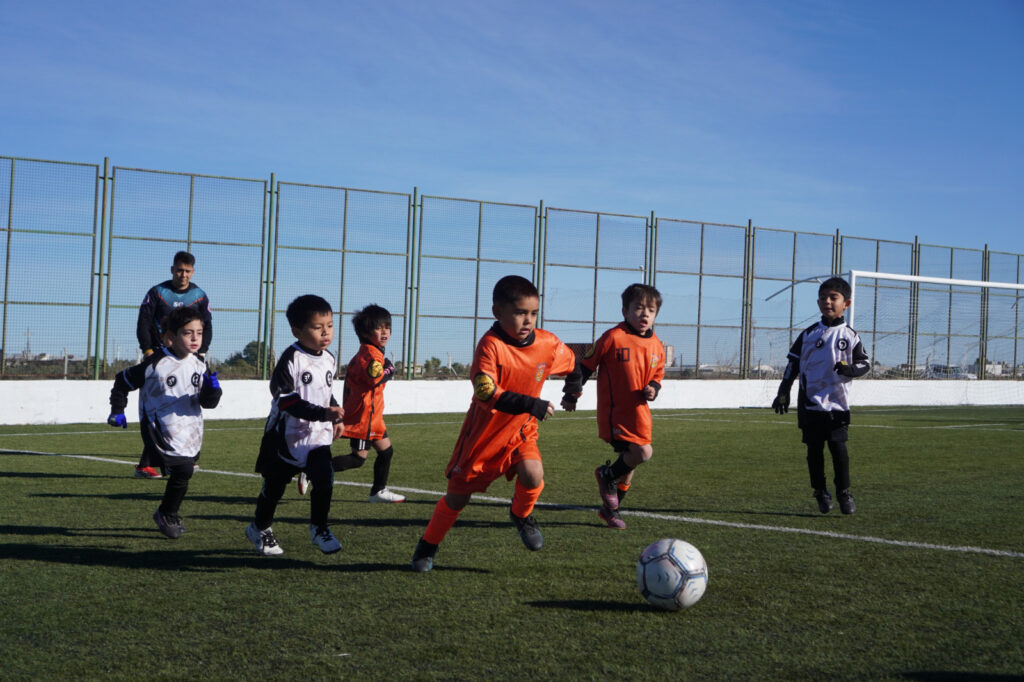 El Ce.De.Tre volvió a ser escenario de una nueva fecha del Torneo Apertura del Semillero de la Liga de Fútbol del Valle del Chubut