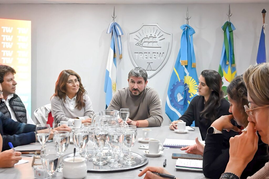 El Municipio de Trelew y el Banco Mundial acordaron agenda de trabajo con empresarios para inversiones logísticas y turísticas