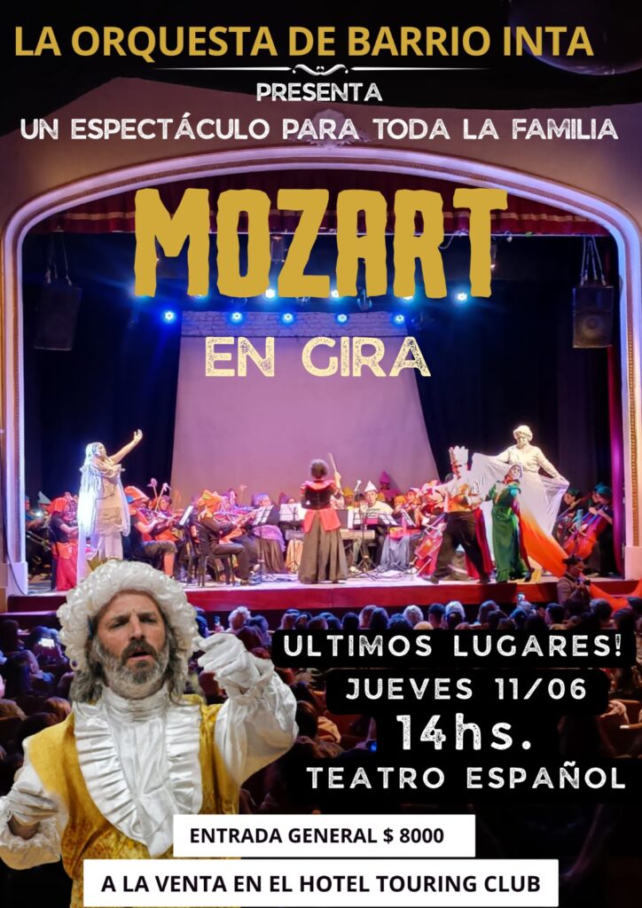 La Orquesta del barrio INTA presenta una nueva función de «Mozart en Gira», previo a su debut en el Colón