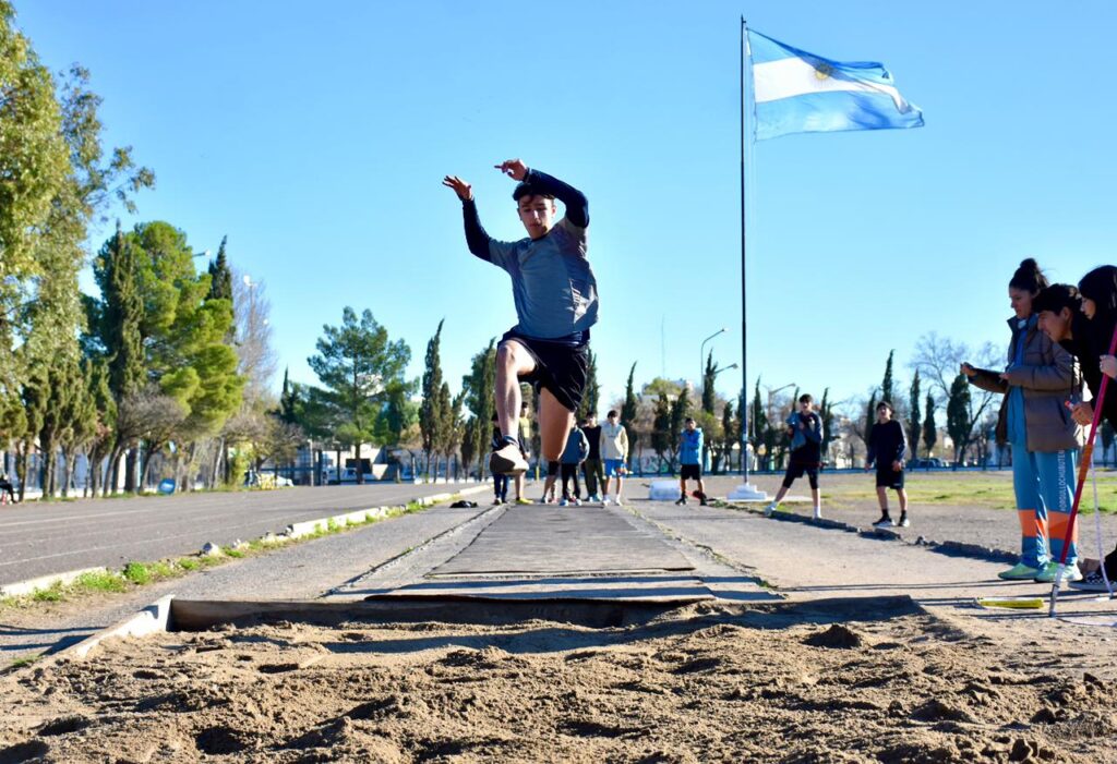 Trelew fue sede de los Interzonales de Atletismo de los Juegos Evita