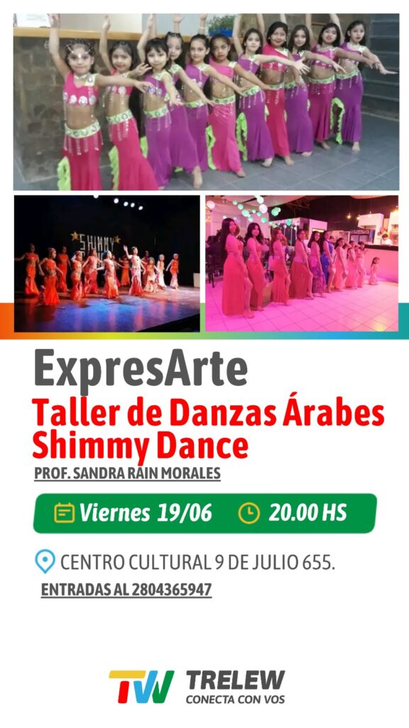 ExpresArte reunirá en Trelew a academias de danza y artistas invitados de todo el país