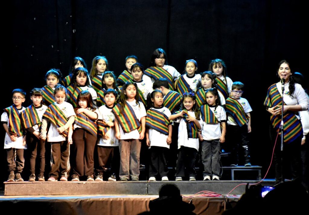 Con más de 50 voces de la zona, Trelew fue sede del Encuentro de Coros Infantiles