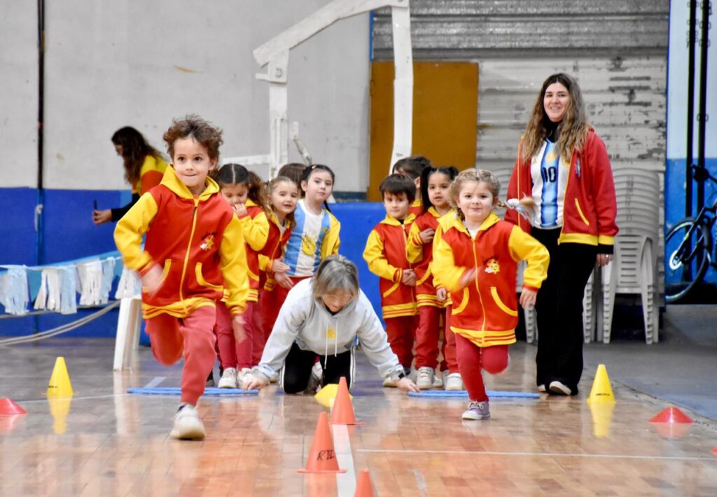 Comenzaron los Mini Olímpicos de jardines en Trelew