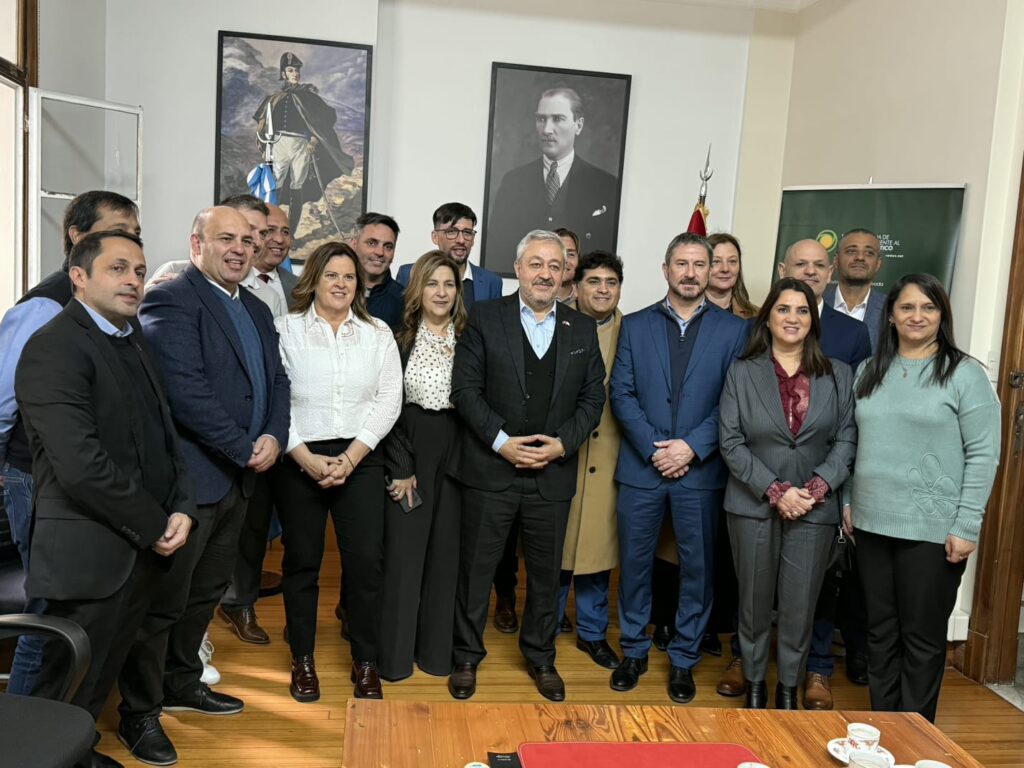 Merino presentó oportunidades de inversión para Trelew en la Cámara Argentino-Turca