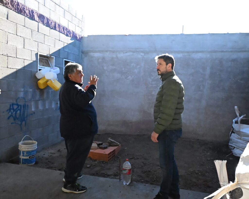 La Municipalidad de Trelew llevó el servicio de gas e internet a la vecinal de Tiro Federal