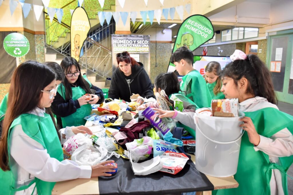 Gran convocatoria del programa Eco Educar en las escuelas primarias de Trelew