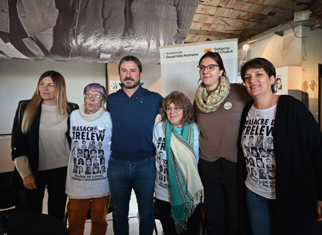 Merino participó de la presentación del programa por la Semana de la Memoria por la Masacre de Trelew