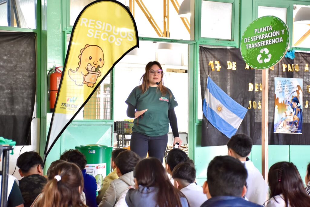 Trelew avanza con el programa Eco Educar y ya alcanzó a la mayoría de las escuelas primarias