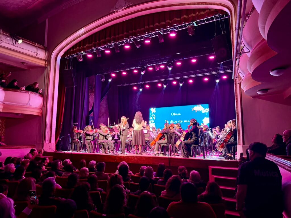 La Orquesta del barrio INTA celebró sus 25 años con un concierto en el Teatro Español
