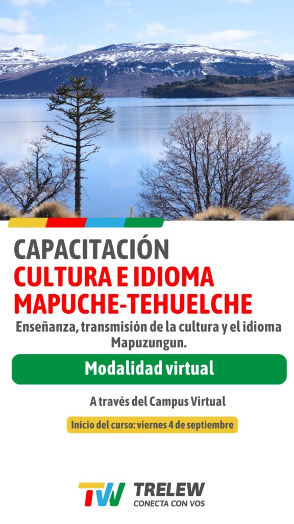 El Municipio de Trelew ofrecerá una capacitación en cultura e idioma Mapuche-Tehuelche