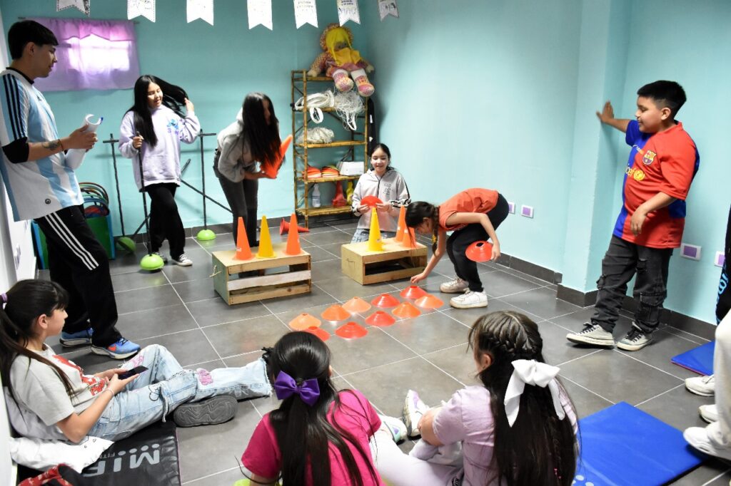 El Municipio de Trelew suma una nueva Juegoteca Barrial en el Centro Juvenil Proyecto de Vida