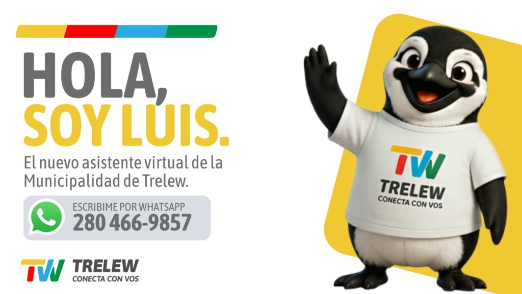 El ChatBot de la Municipalidad de Trelew permite el seguimiento de trámites y reclamos